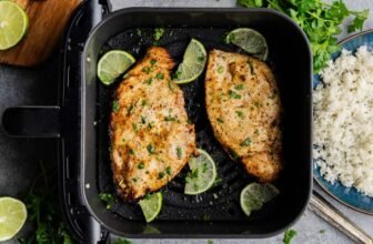 Air Fryer Garlic Lime Rooster