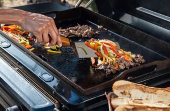 Traeger constructed a smaller Flatrock griddle for smaller out of doors areas
