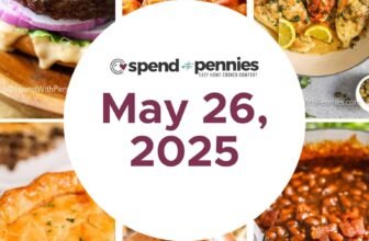 Weekly Meal Plan Could 26, 2025