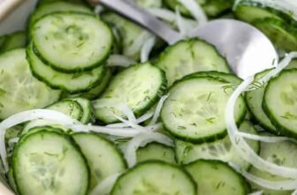 Cucumber Onion Salad – Spend With Pennies