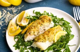 Simple Lemon Baked Cod