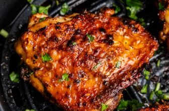 Crispy Air Fryer Hen Thighs