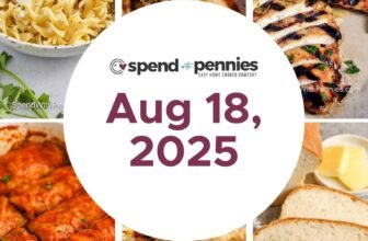 Weekly Meal Plan Aug 18, 2025